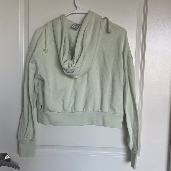 Levi’s mint colored zip up hoodie - Picture 2 of 3